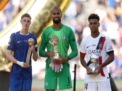 Palmer, do Chelsea,  eleito o melhor da Copa de Clubes; Dou e Robert Snchez so premiados
